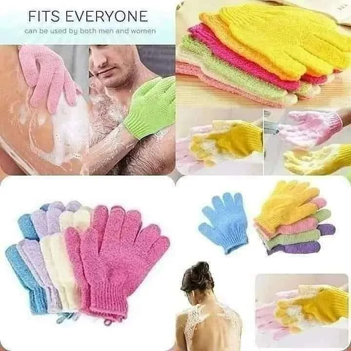 5pairs Exfoliating Gloves