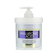 Advanced Clinicals Hyaluronic Acid Instant Skin Hydrator 454g