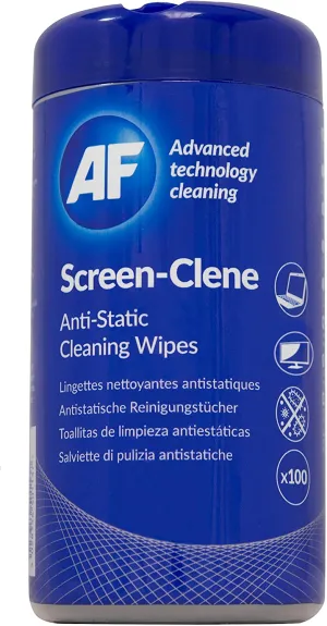 AF SCREEN-CLENE 100 TUB WIPES