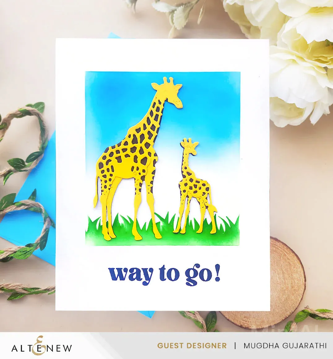 Altenew Gentle Giraffes Die Set*