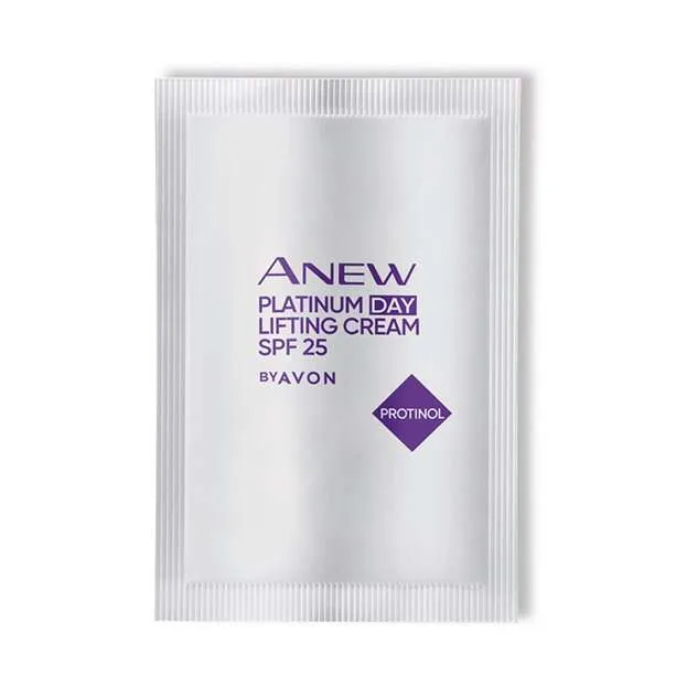 Avon Anew Platinum Day Lifting Cream SPF 25 Sample Sachet - 2ml