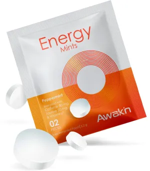 Awak'n Energy Mints