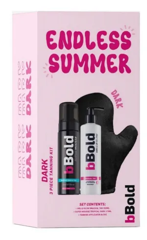 Bbold Endless Summer Super Mousse Dark 3 Piece Set