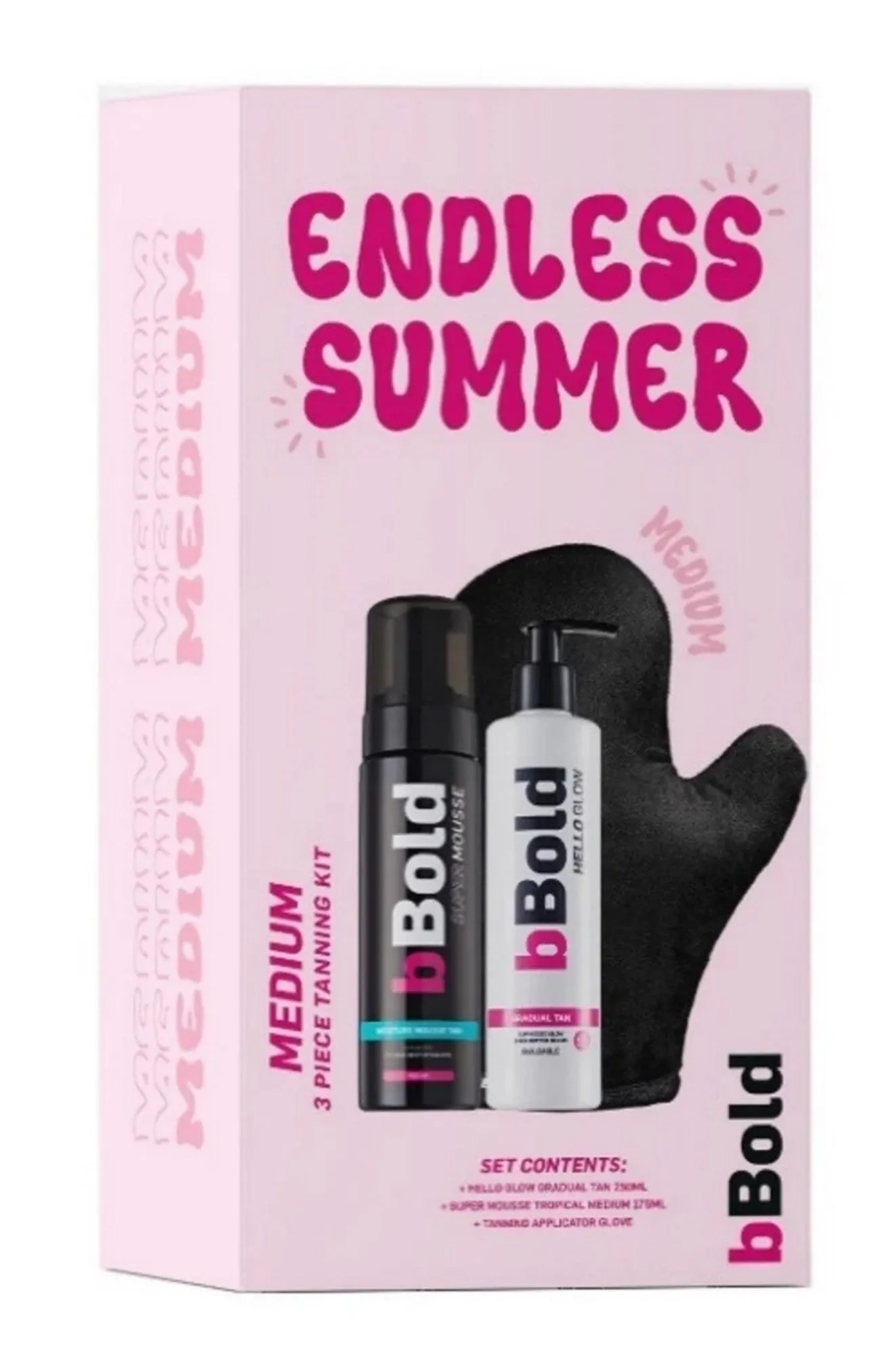 Bbold Endless Summer Super Mousse Medium 3 Piece Set