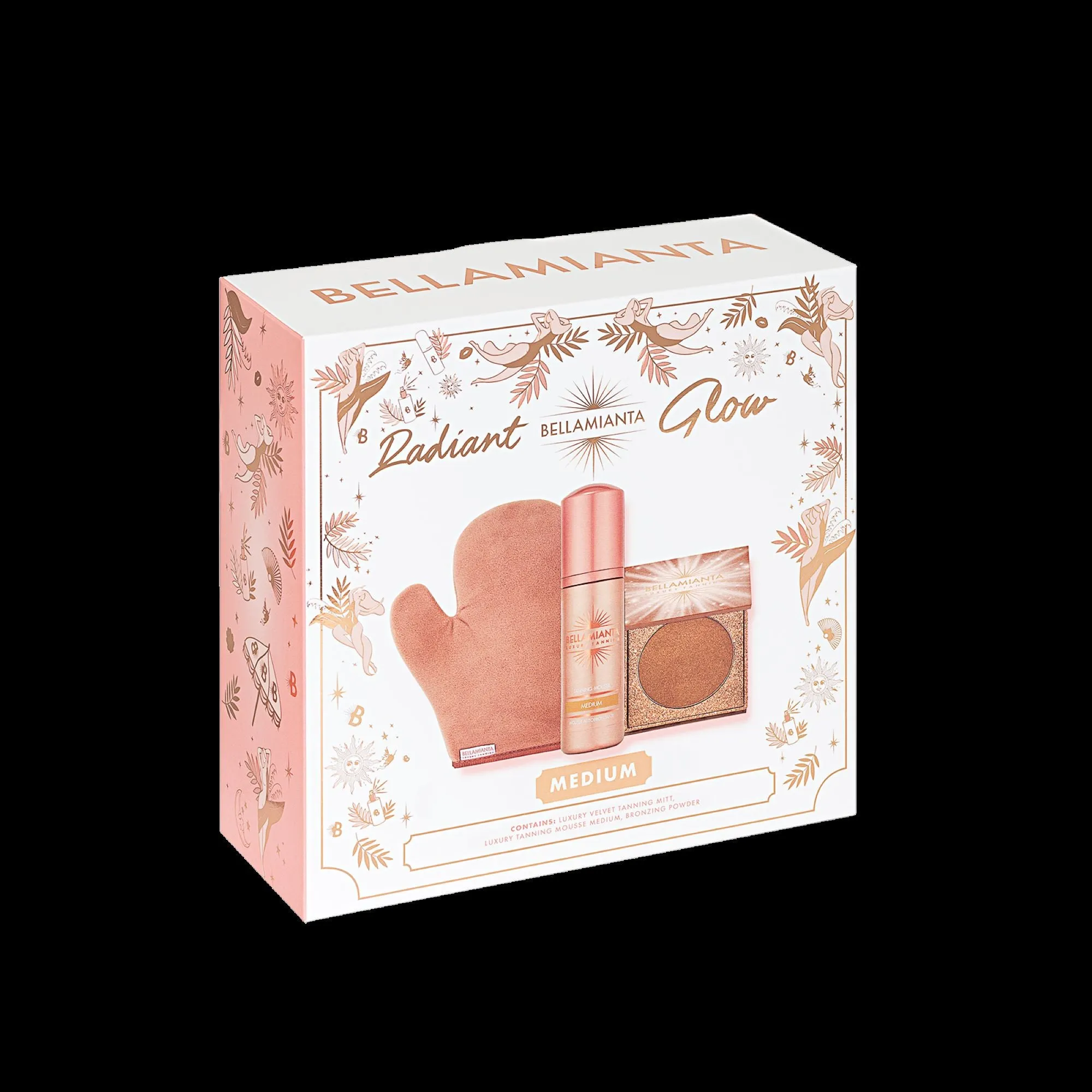 Bellamianta Radiant Glow Medium Tan Set