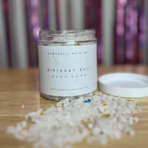 BIRTHDAY SUIT BATH SOAK by Bombshell Bath Co.