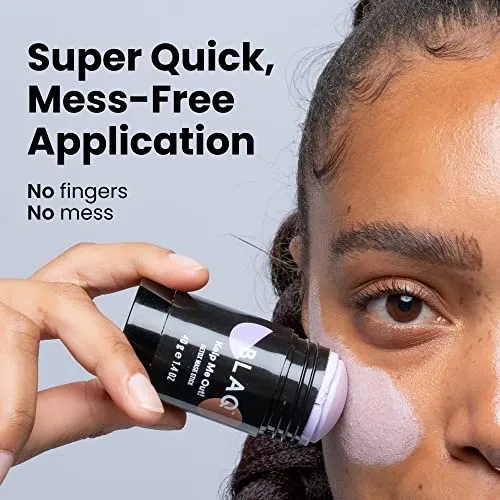 BLAQ Kelp Me Out Detox Mask Stick with Marine Algae and Kaolin Clay - Fast, mess free application - To calm, nourish, purify, protect, rejuvenate tired, dull-looking skin with anti-aging properties - for Face and body