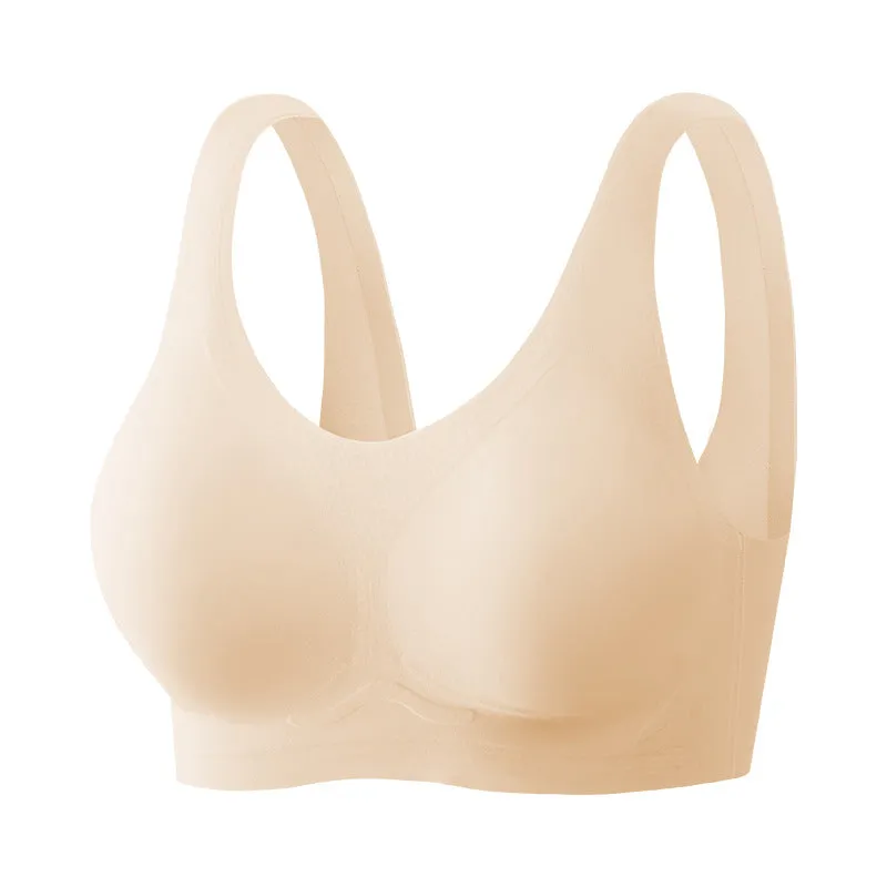 Bra with thick breast foam, comfortable fit