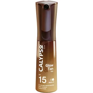 Calypso Glow & Tan Mist Radiant Finish Sunscreen SPF15 100ml