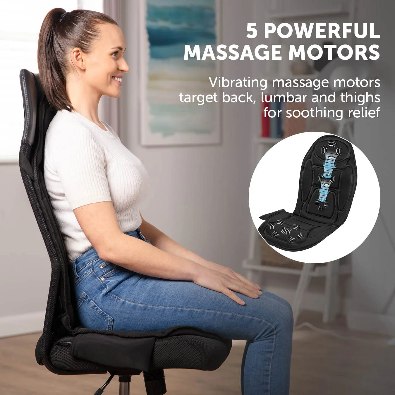 CARMEN VIBRATION MASSAGE SEAT CUSHION