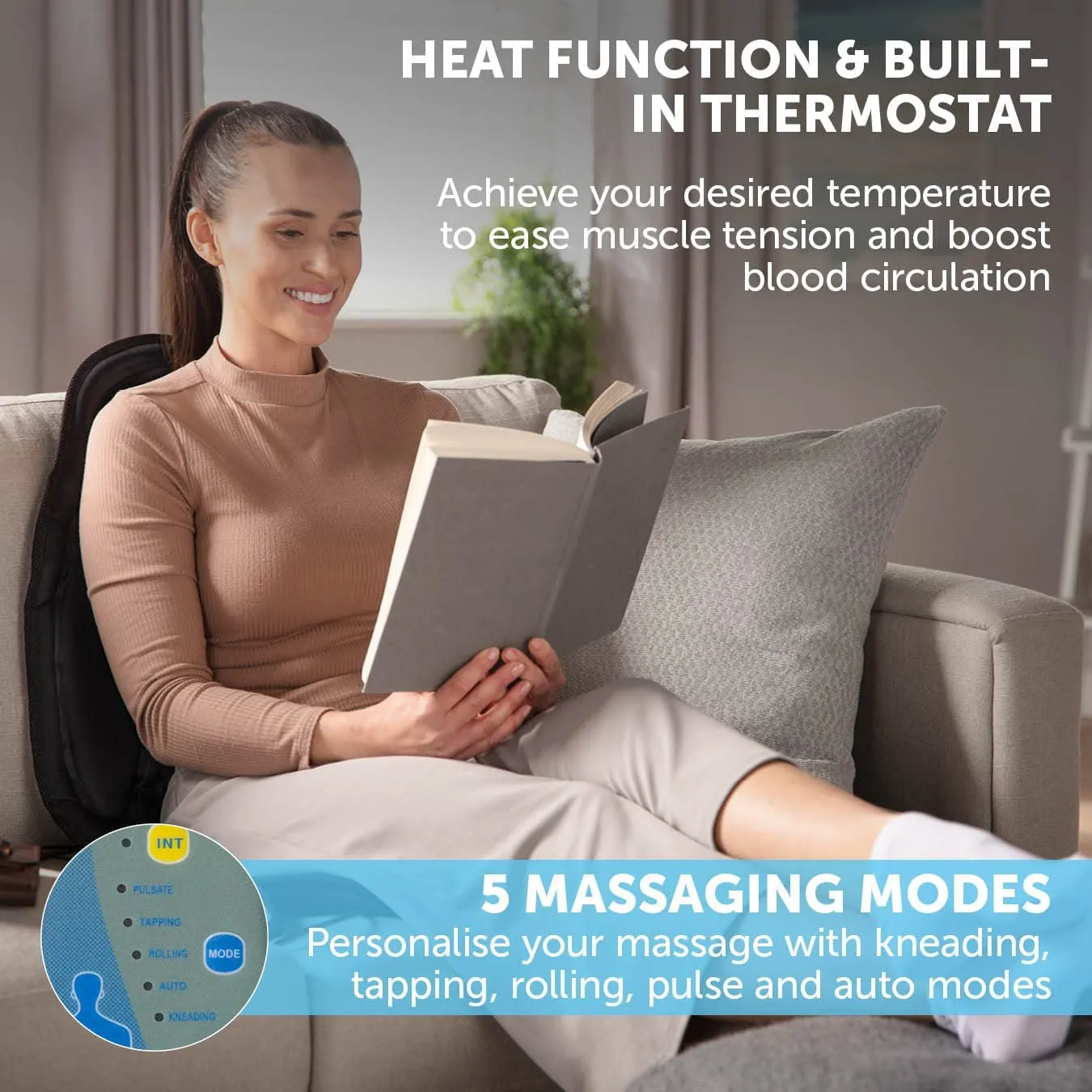 CARMEN VIBRATION MASSAGE SEAT CUSHION