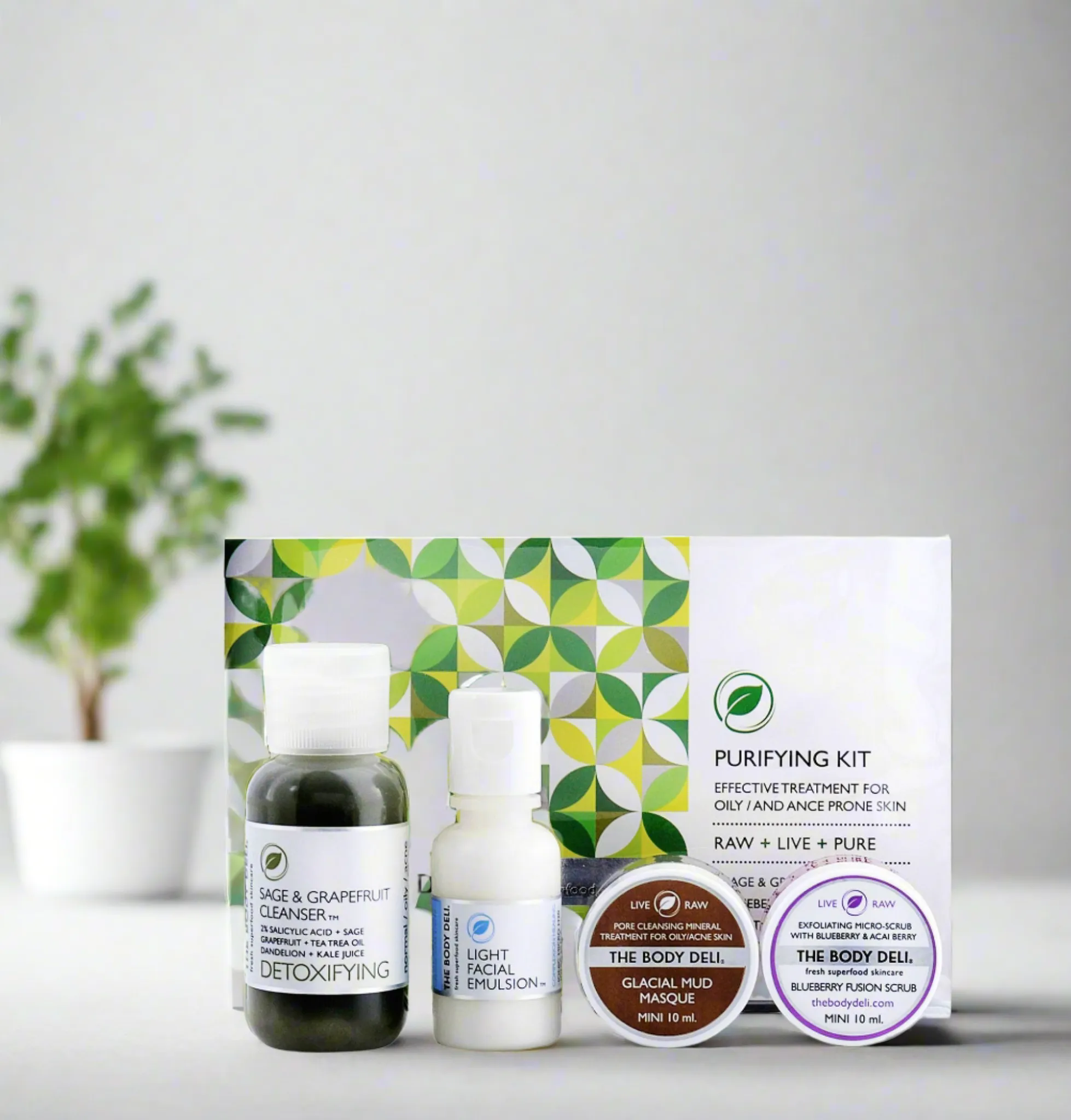 CLEAR & CONFIDENT KIT - For Oily/ Acne Skin Types