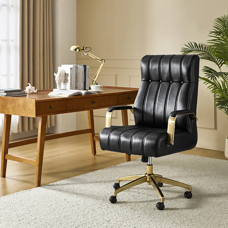 Conelius Leather Ergonomic Executive Office Chair