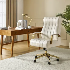 Conelius Leather Ergonomic Executive Office Chair