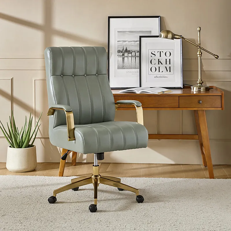 Conelius Leather Ergonomic Executive Office Chair