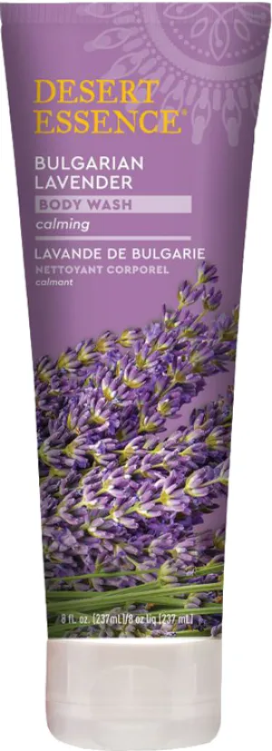 DESERT ESSENCE BULGARIAN LAVENDER BODY WASH 8 Oz