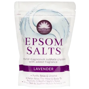 Elysium Spa Lavender Epsom Bath Salts 450g