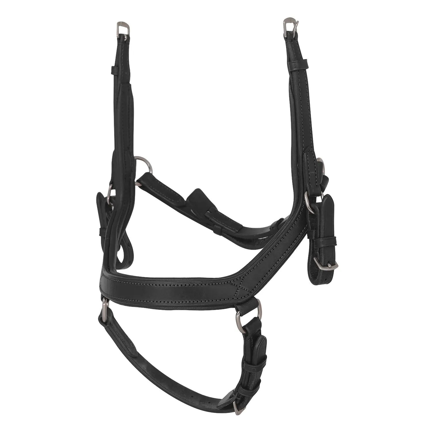 Ergonomic Duo Noseband - Black Noseband