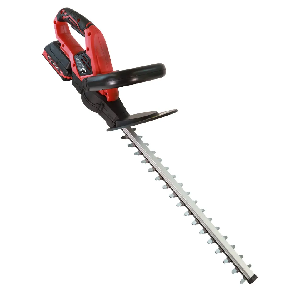 Excel 18V Hedge Trimmer Cutter with 2 x 5.0Ah Battery & Fast Charger EXL5234