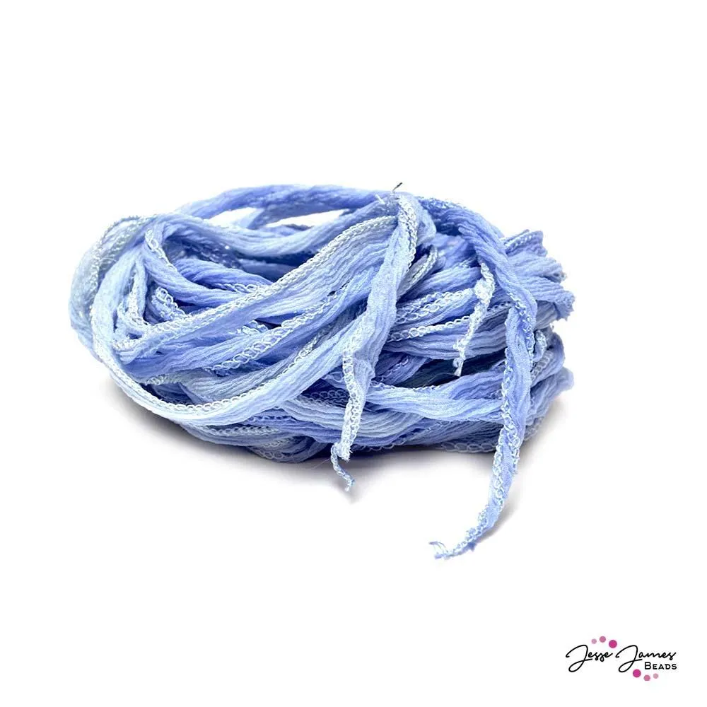 Fairy Silk Cord in Light Cerulean