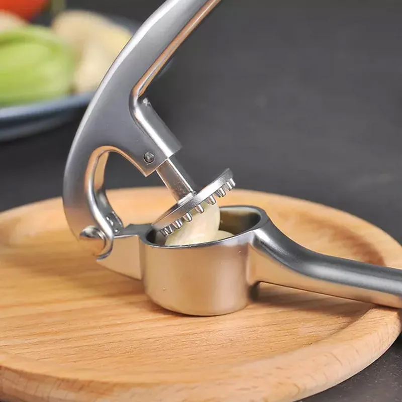 Garlic Crusher with Ergonomic Handle