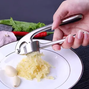 Garlic Crusher with Ergonomic Handle