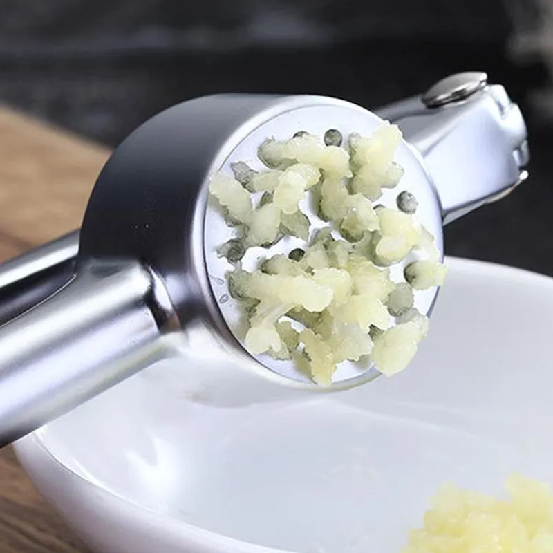 Garlic Crusher with Ergonomic Handle