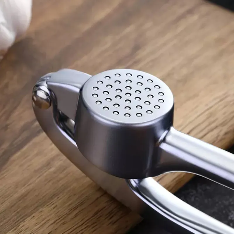 Garlic Crusher with Ergonomic Handle