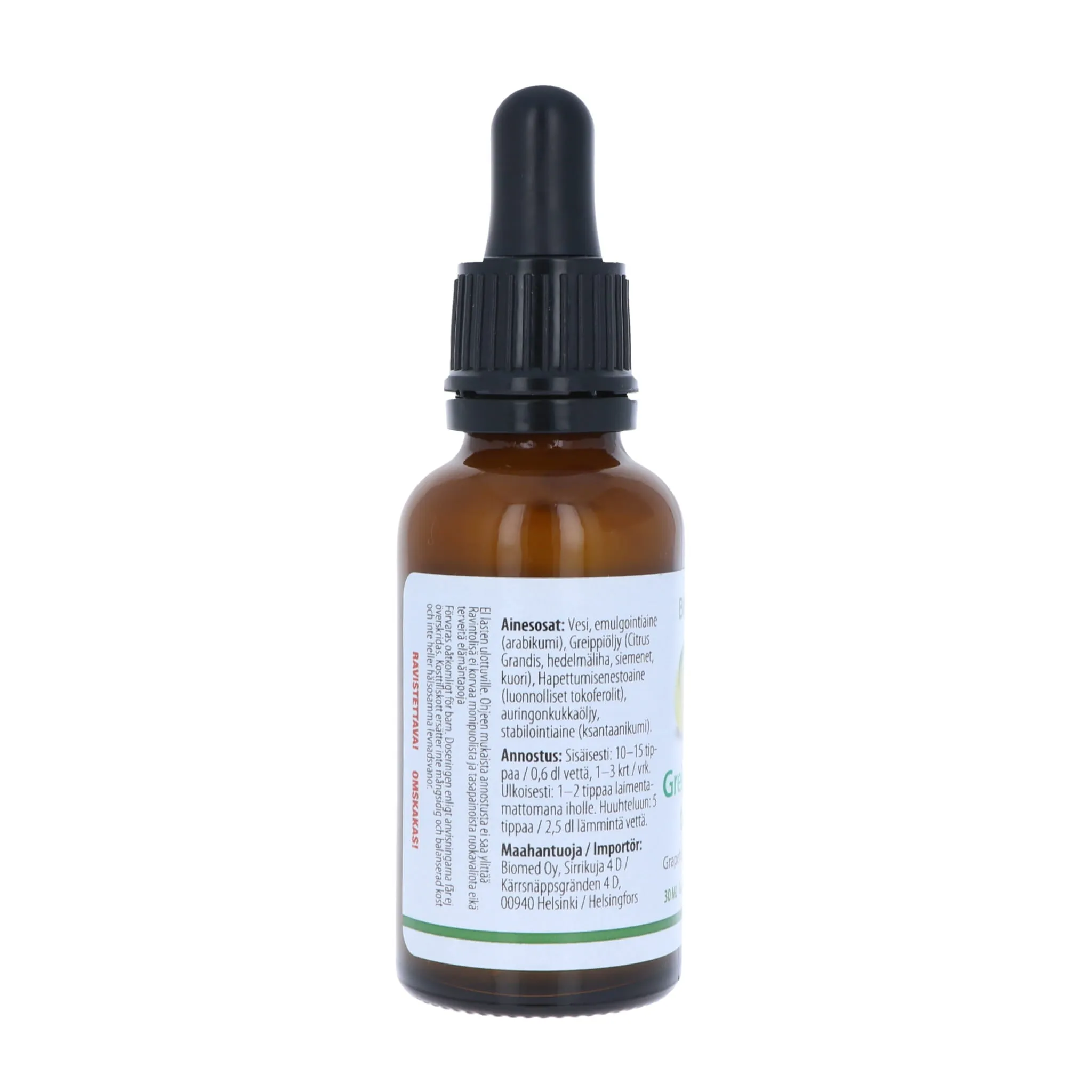 Grapefruit Oil Drops, 30 ml