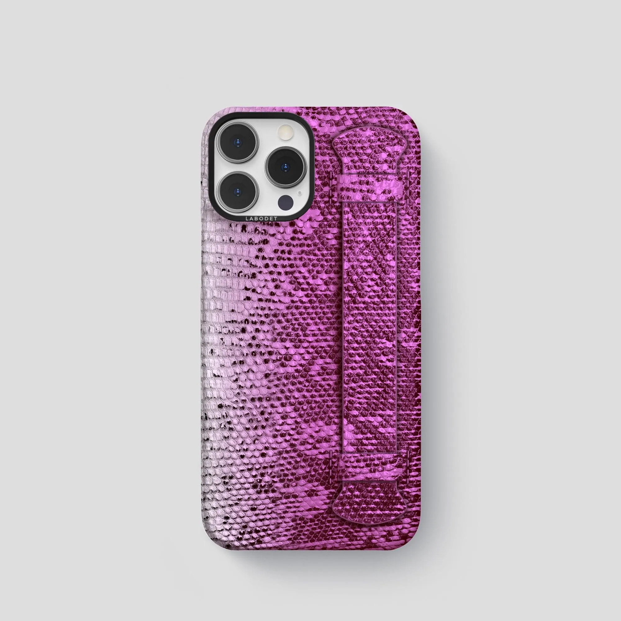 Handle Case For iPhone 15 Pro In Himalayan Lizard