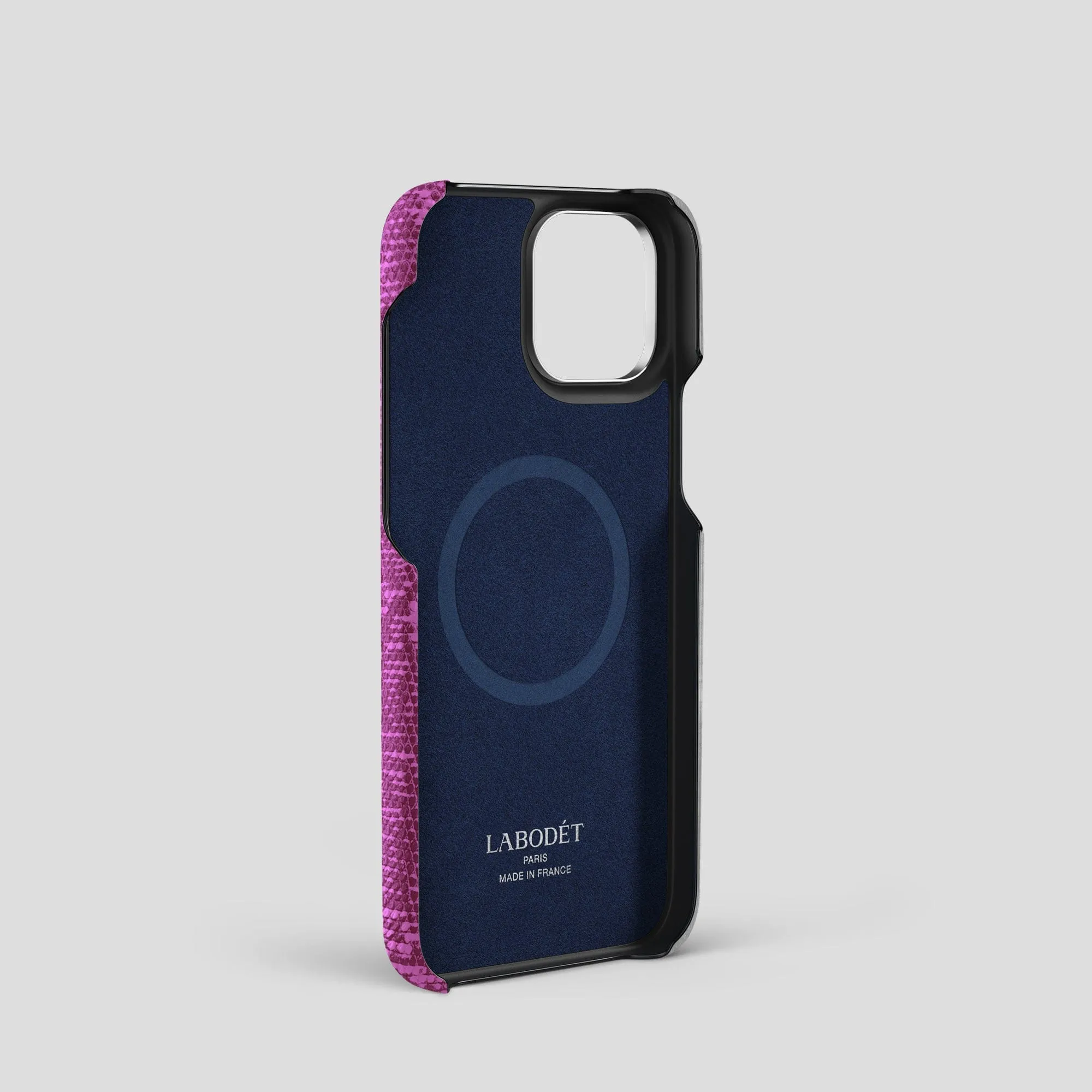 Handle Case For iPhone 15 Pro In Himalayan Lizard