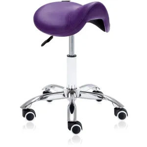 Hydraulic Saddle Rolling Ergonomic Medical Stool