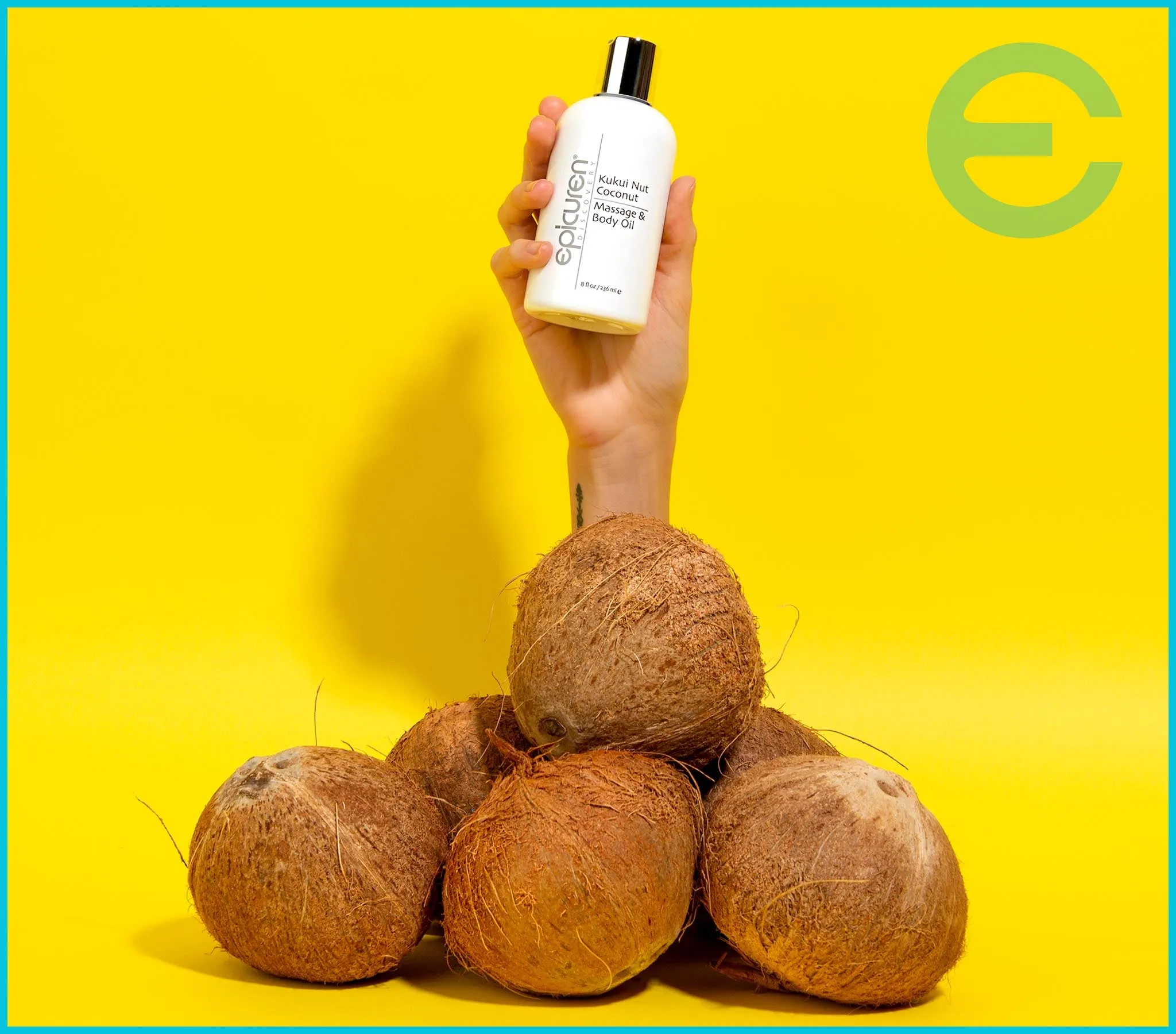 Kukui Nut Coconut Massage & Body Oil