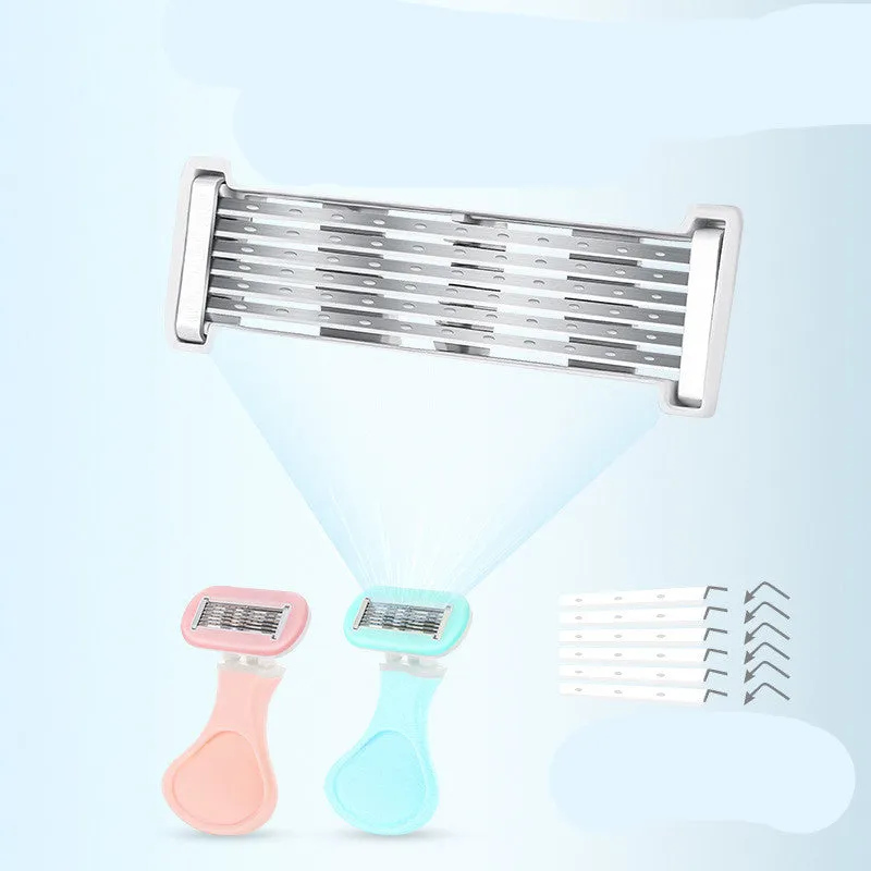 Ladies Manual Shaver 6 Layer Blade Razor