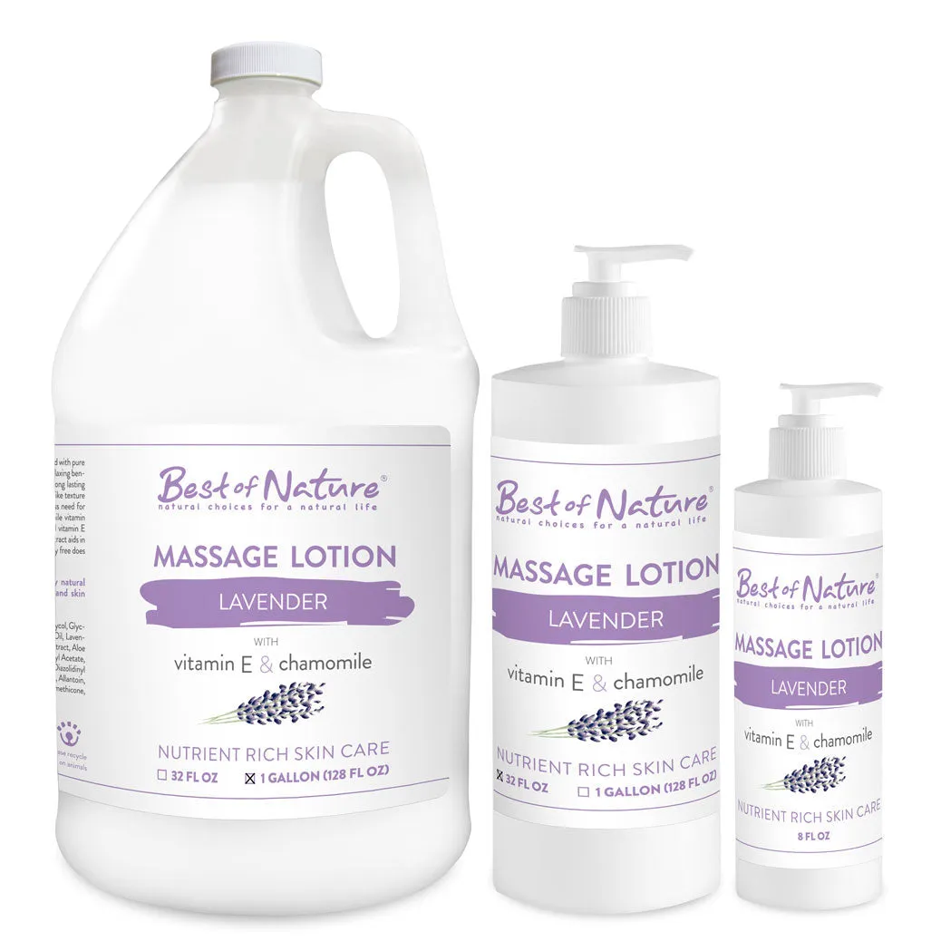 Lavender Massage Lotion