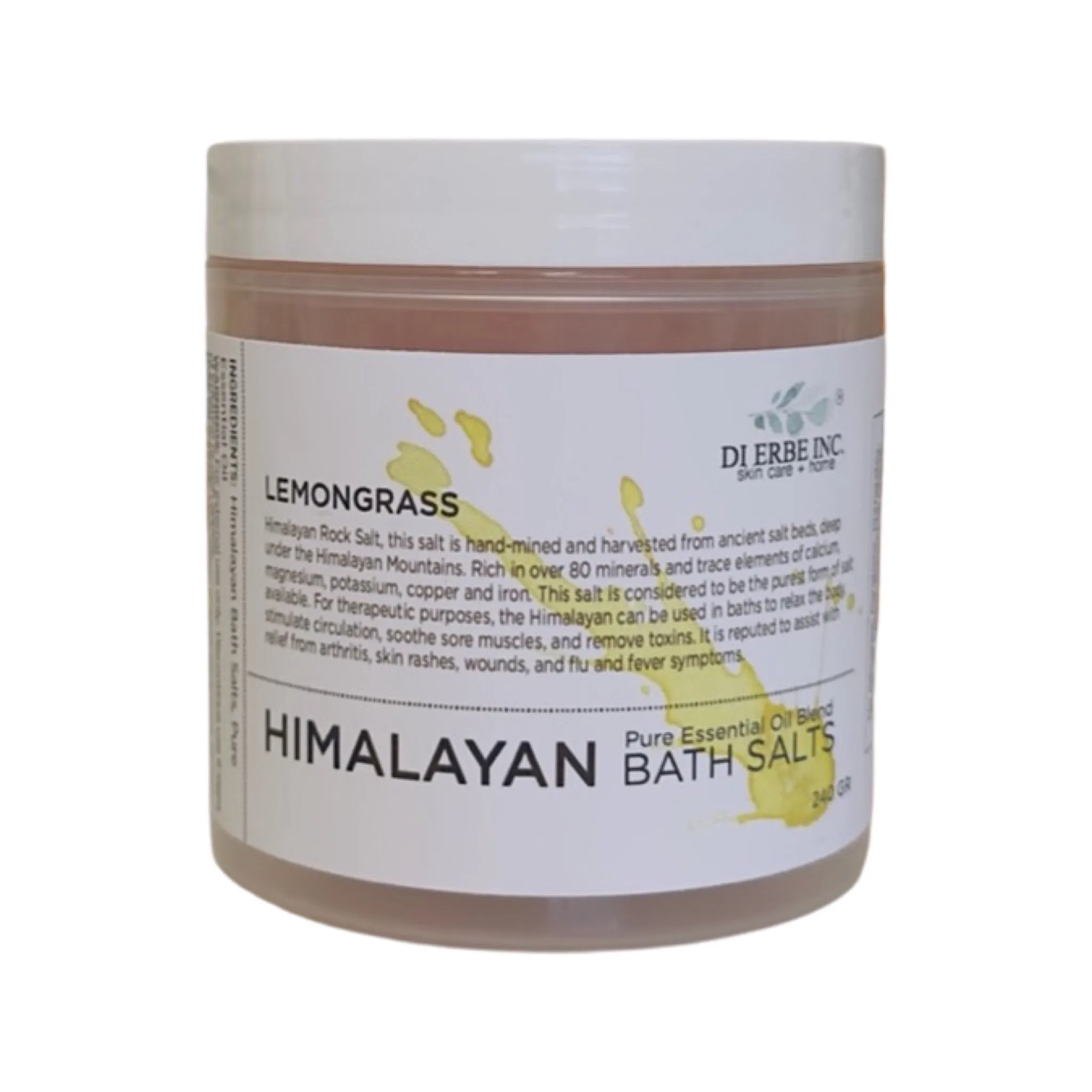 Lemongrass Himalayan Bath Salts