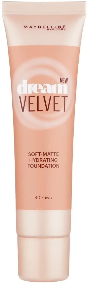 Maybelline Dream Velvet Soft Matte Hydrating Foundation 40 Fawn - 30ML