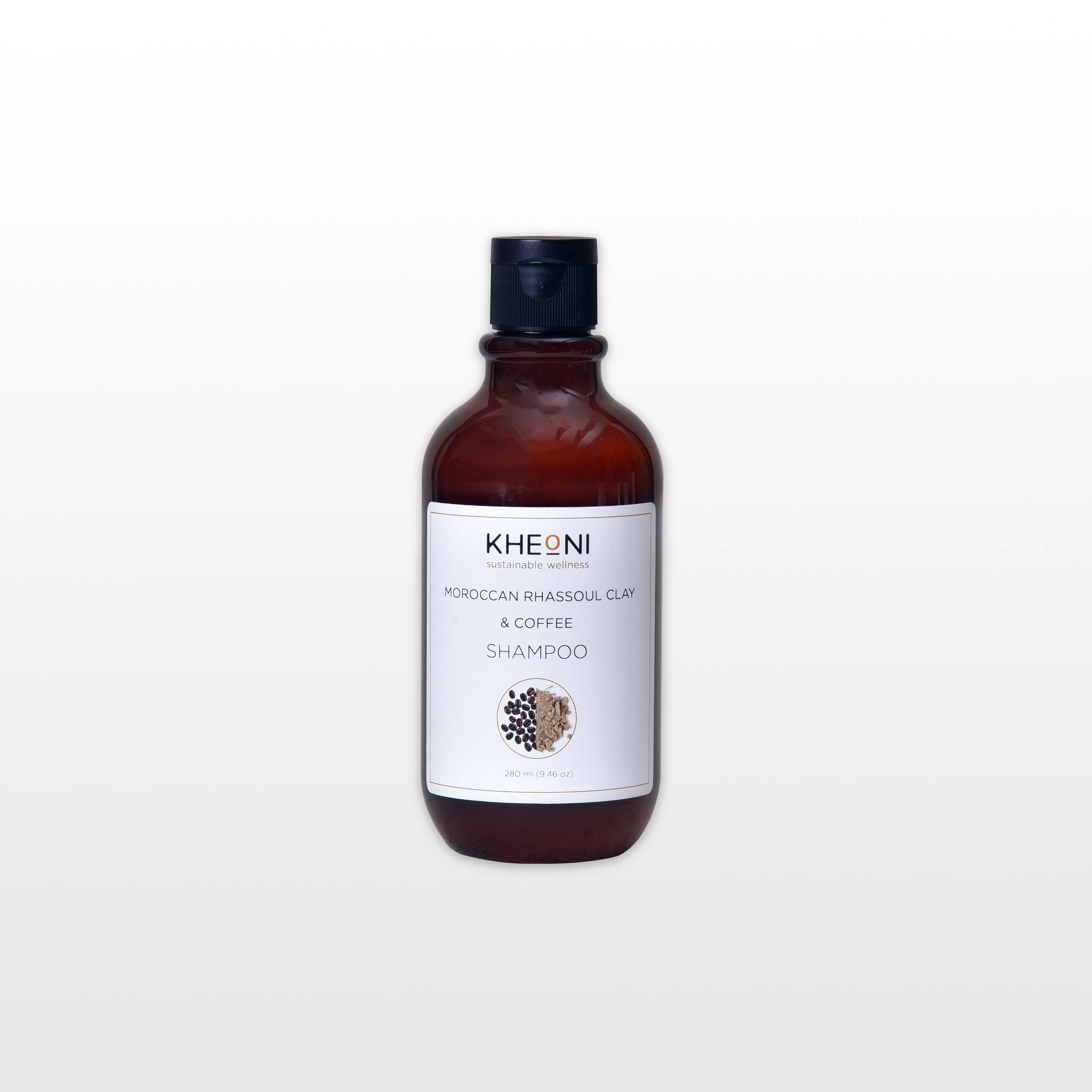 Moroccan Rhassoul Clay & Coffee Shampoo -  KHEONI