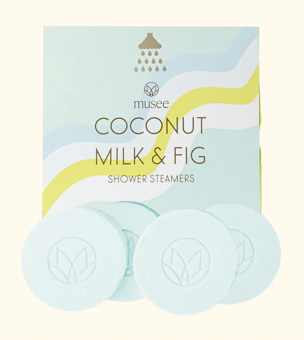 Musee Coconut Milk   Fig Shower Steamers