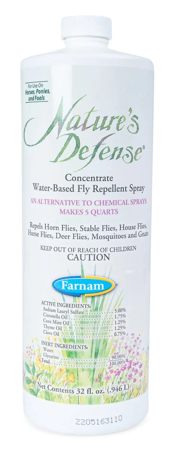 Nature's Defense Fly Repellent Spray