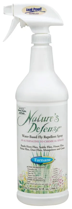 Nature's Defense Fly Repellent Spray