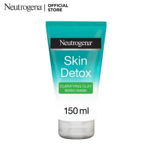 Neutrogena Skin Detox 2-in-1 Clay Wash Mask 150ml