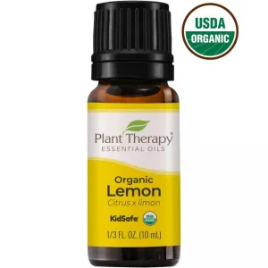 Organic Lemon Essential Oil 10 mL