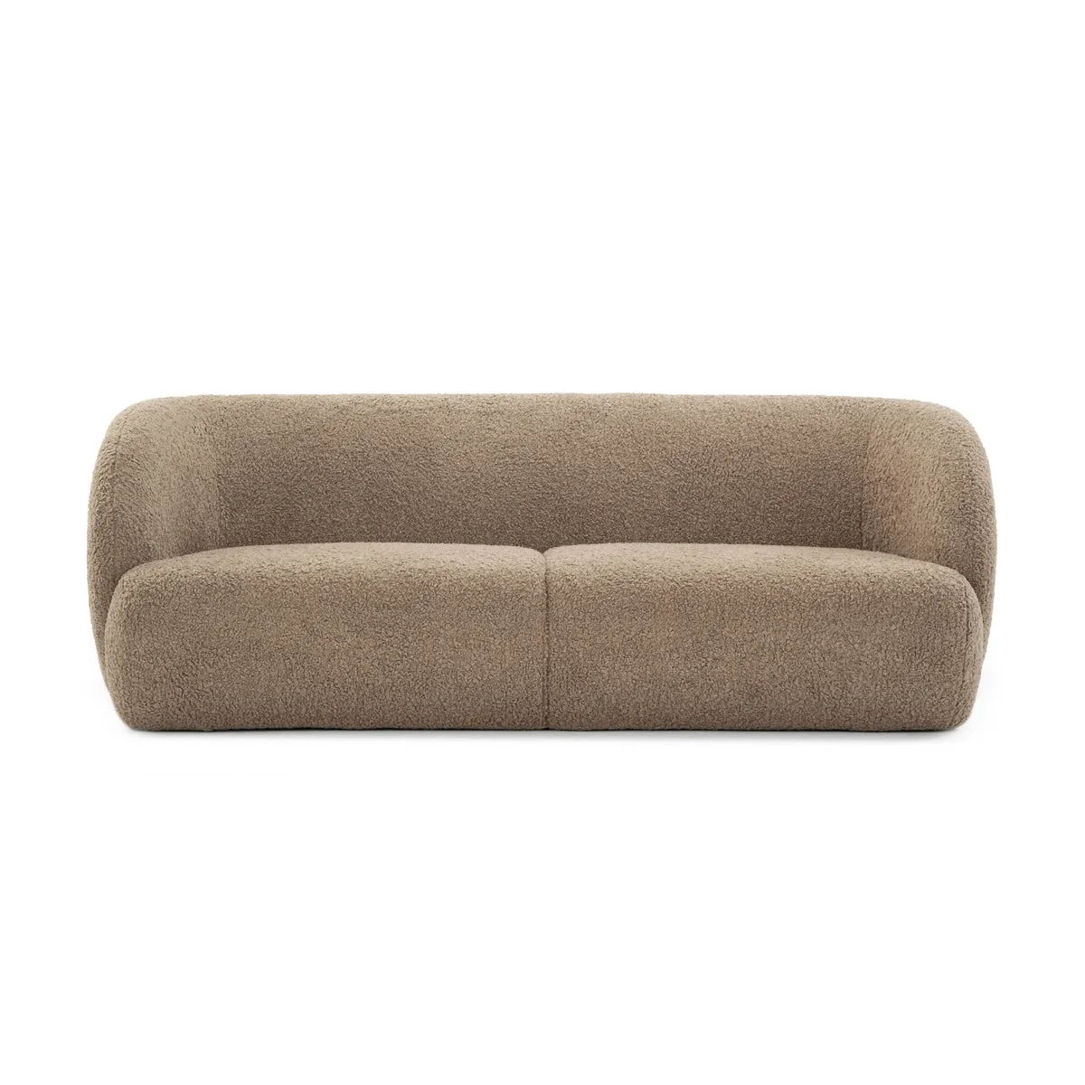 Paula Fur 3 Seater Sofa