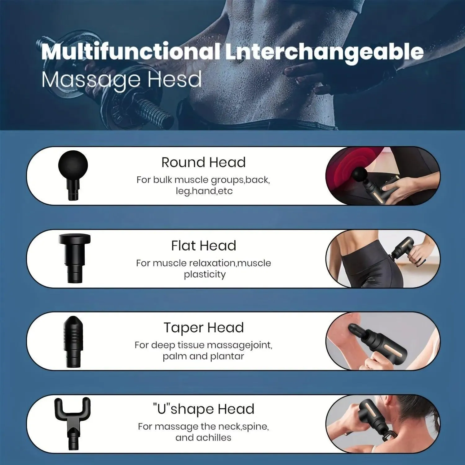 Portable Electric Massager: Deep Tissue Relief & Relaxation On-The-Go