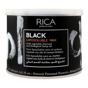 Rica- Black Charcoal Liposoluble Wax - 400ML