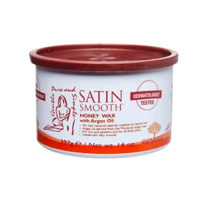 SATIN SMOOTH - Honey Wax With Argan Oil, 396g