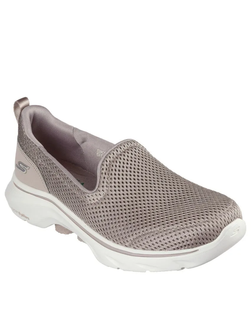 SKECHERS GO WALK WOMENS  SLIP ON SNEAKER