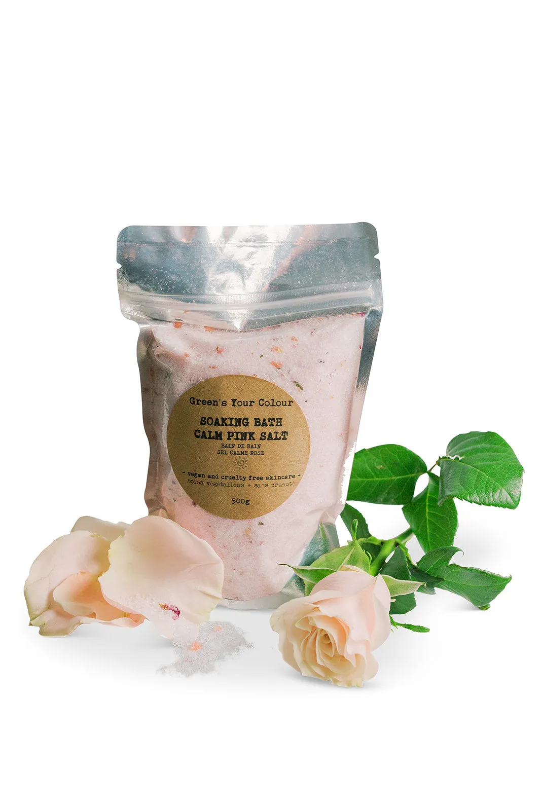 SOAKING BATH CALM PINK SALT