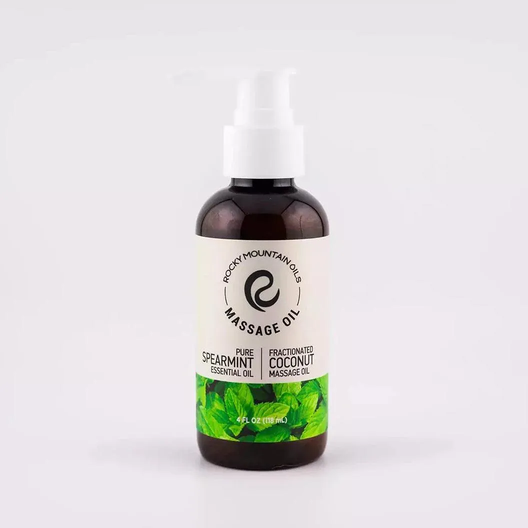 Spearmint Massage Oil - 4oz